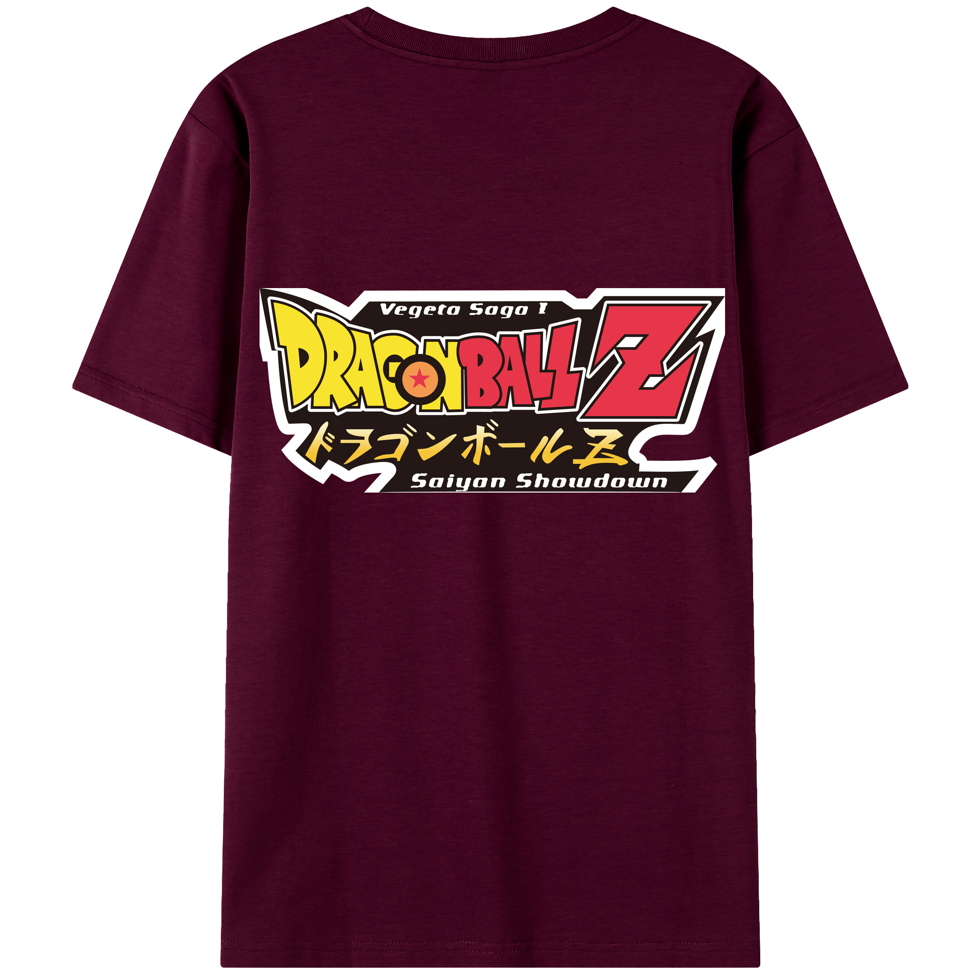 （画像用） ドラゴンボール DRAGON BALL レディース半袖Tシャツ(バックプリント)